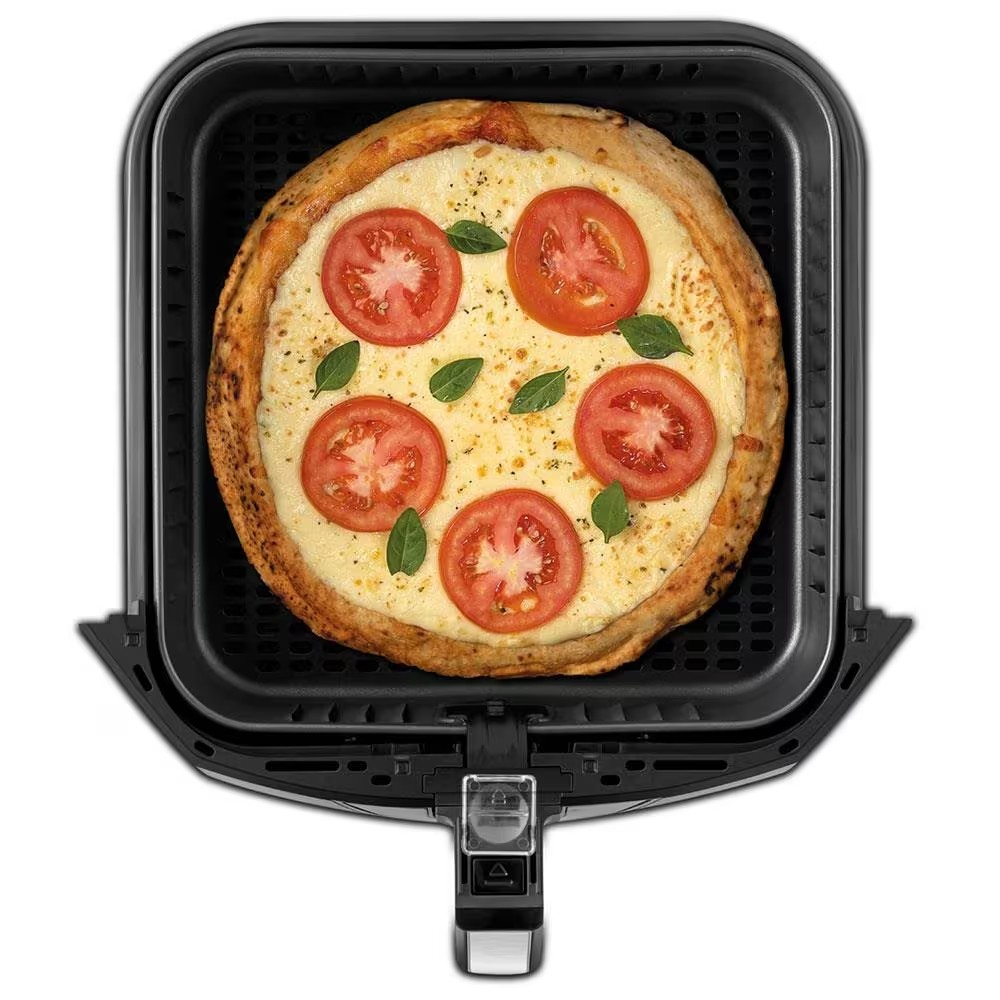 Fritadeira Elétrica Sem Óleo Air Fryer Mondial Mega Family AFN-80-BI 8L – Preta/Inox