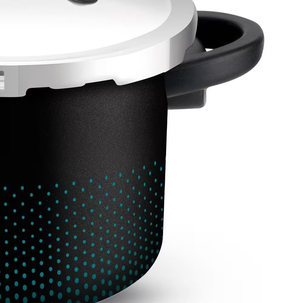 Panela de Pressão 7.6L Fechamento Externo Smart Rochedo Preta