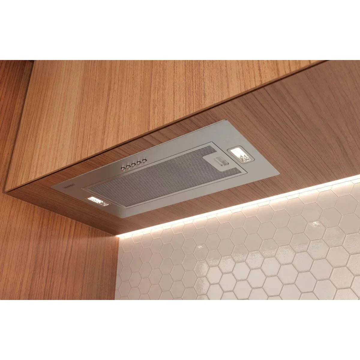 Coifa de Embutir Tramontina Incasso 51 em Aço Inox com Acabamento Scotch Brite 51 cm 127 V