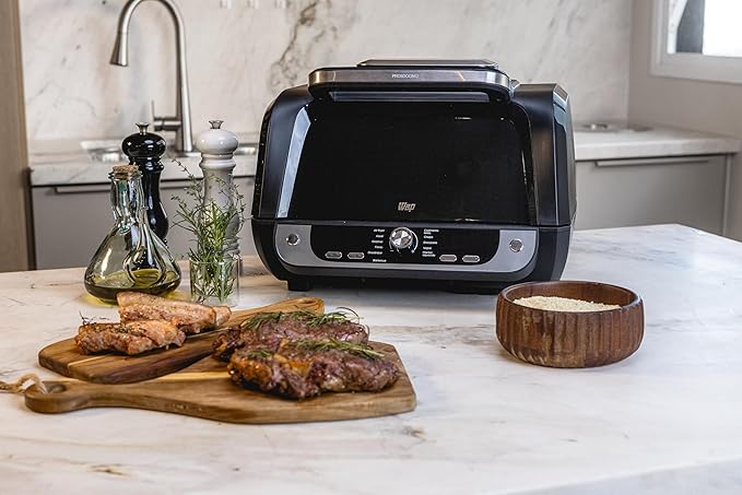 WAP Fritadeira Elétrica Air Fryer Barbecue Digital 12 em 1, 10 Litros, 4 Níveis de Temperatura, Antiaderente, 1700W