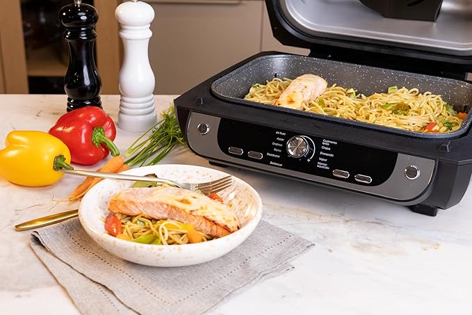 WAP Fritadeira Elétrica Air Fryer Barbecue Digital 12 em 1, 10 Litros, 4 Níveis de Temperatura, Antiaderente, 1700W