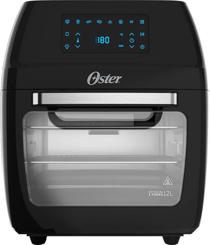 Oster OFRT780 - Fritadeira forno 3 em 1 - 1800 W - Preto