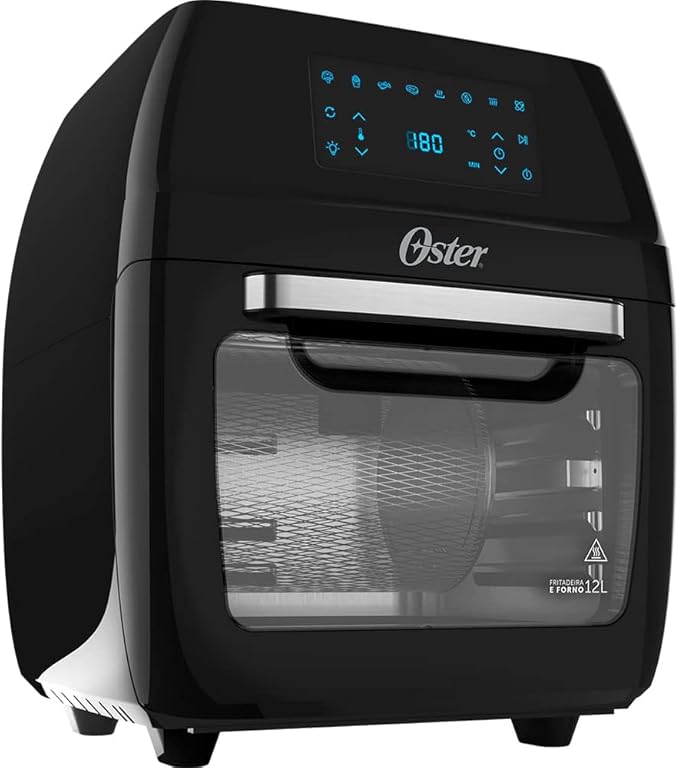 Oster OFRT780 - Fritadeira forno 3 em 1 - 1800 W - Preto