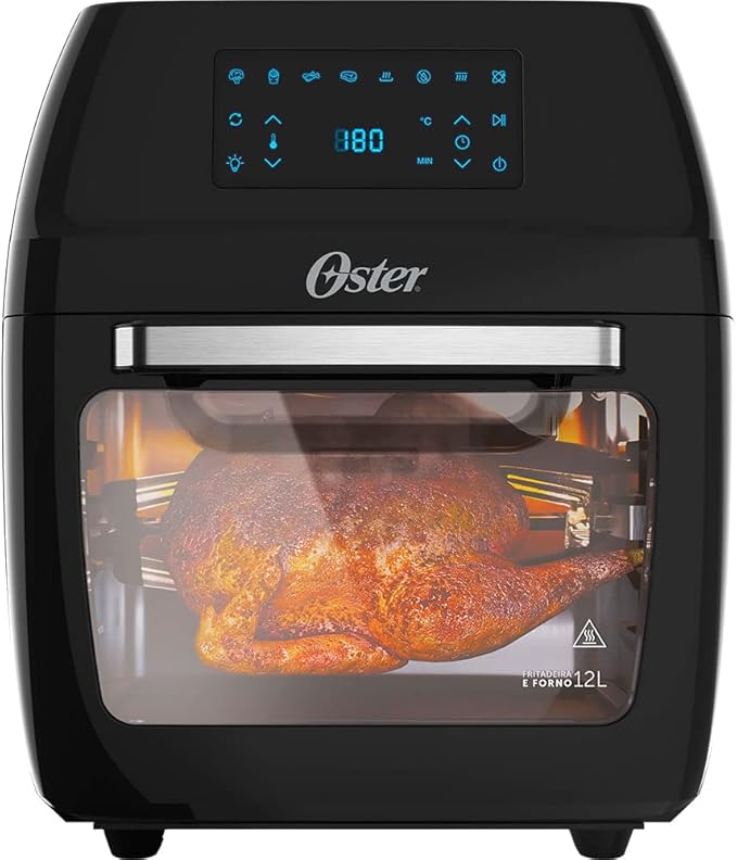 Oster OFRT780 - Fritadeira forno 3 em 1 - 1800 W - Preto