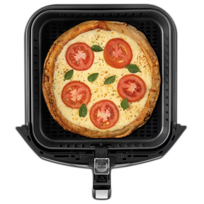 Fritadeira Elétrica Sem Óleo Air Fryer Mondial Mega Family AFN-80-BI 8L – Preta/Inox