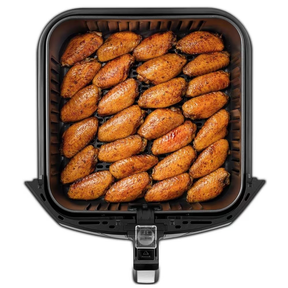 Fritadeira Elétrica Sem Óleo Air Fryer Mondial Mega Family AFN-80-BI 8L – Preta/Inox