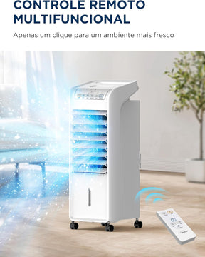 Climatizador de Ar Frio, 60W, 4,5L, Midea Branco, AKAF1