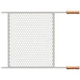 Grelha Tramontina em Aço Inox com Cabo de Madeira 83,5 x 55 cm