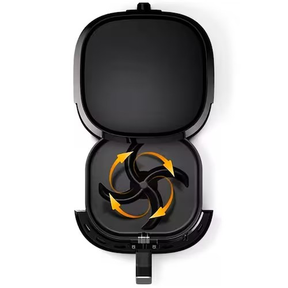 Fritadeira Elétrica Sem Óleo Air Fryer Philips Walita RI9252 4,1 L Digital - Preta