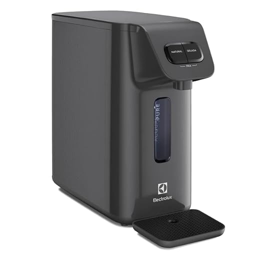 Purificador Electrolux Água Gelada 3 Níveis Cinza Efficient Eletrônico (PE15X) - Bivolt