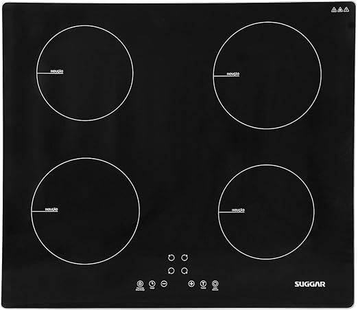 Cooktop de Indução 4 Zonas Preto - SUGGAR - FG0422VC