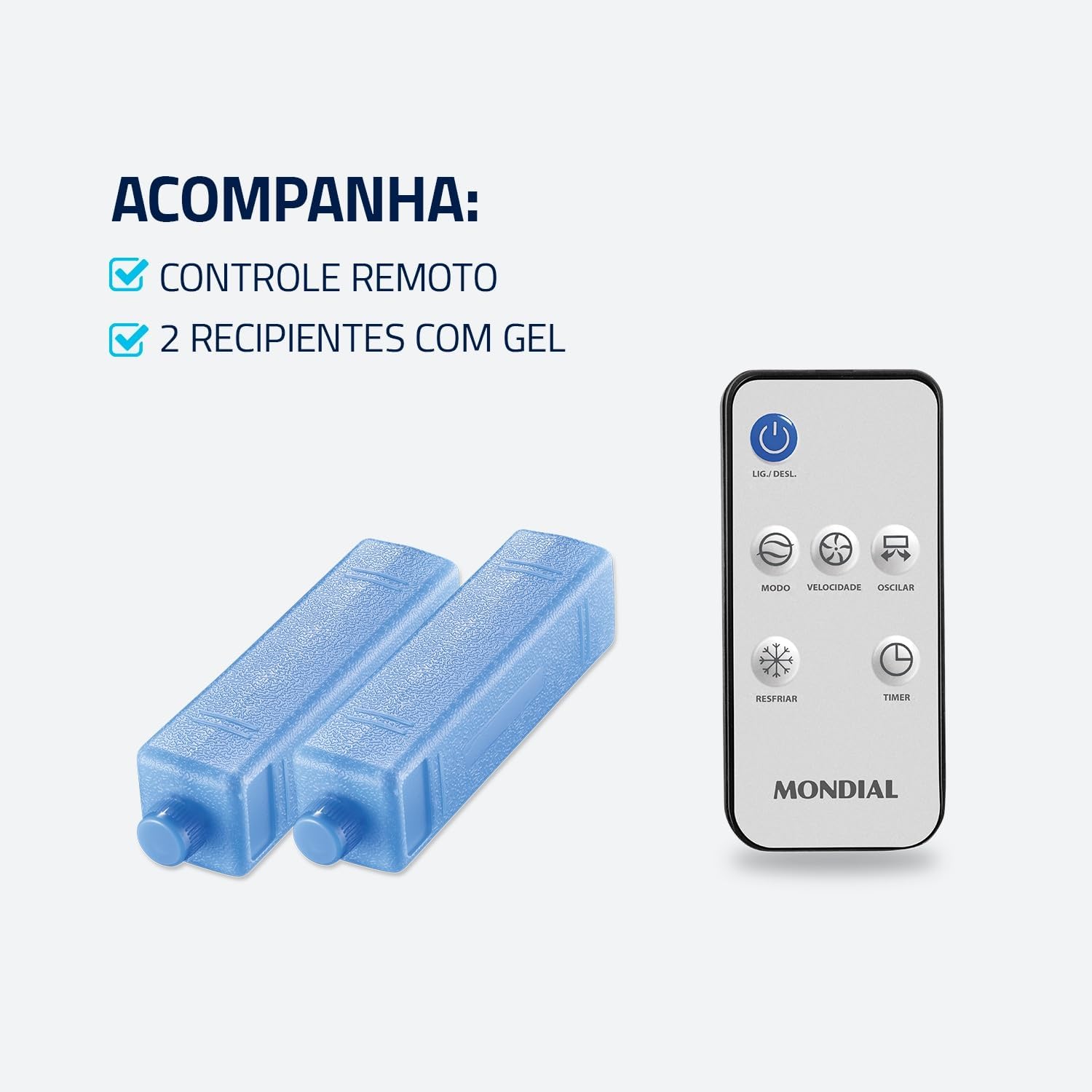 Climatizador Flash Air, Mondial, Branco/Preto, 80W - CL-03