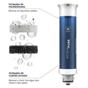 Purificador Electrolux Água Gelada 3 Níveis Cinza Efficient Eletrônico (PE15X) - Bivolt