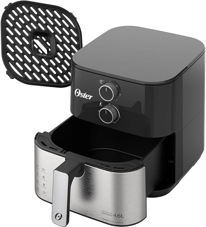 Fritadeira Sem Óleo Oster 127V - OFRT520, PRETO