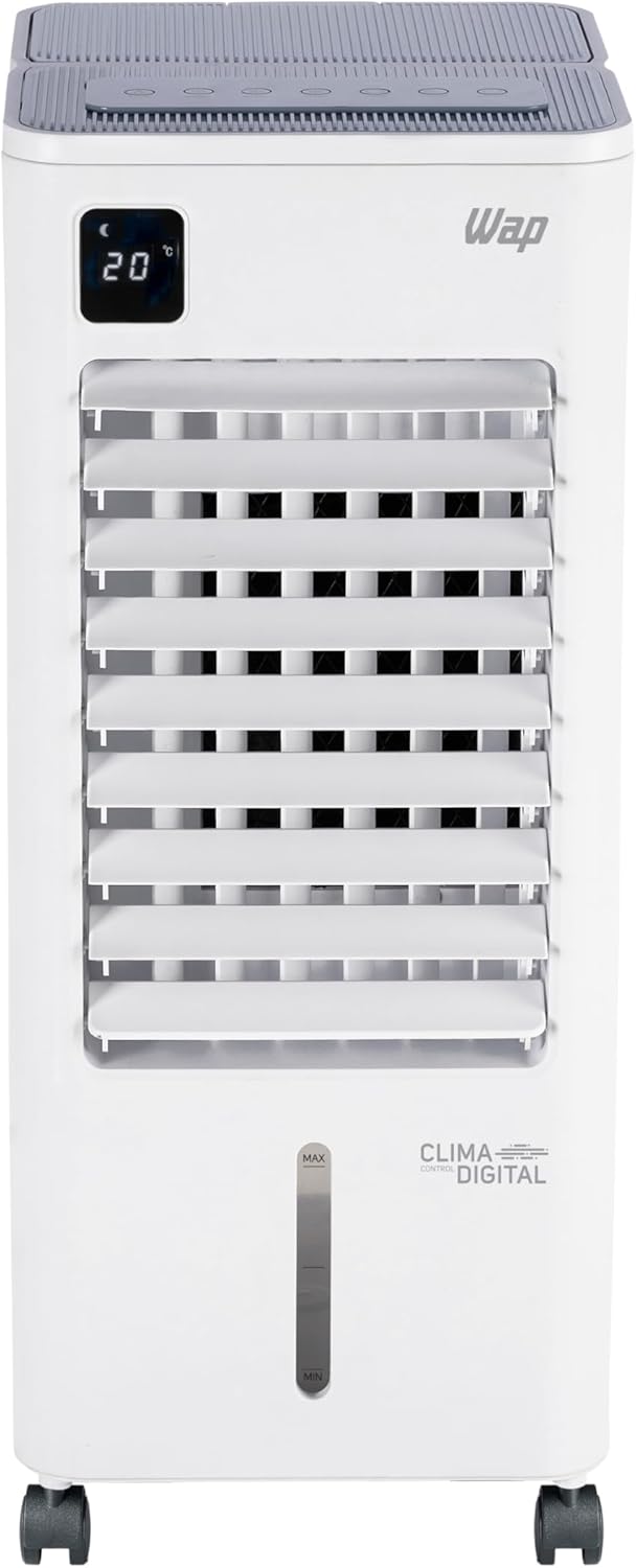 WAP Climatizador de Ar Torre CONTROL DIGITAL 3 em 1, Timer de até 12h, 8,5 Litros, 100W
