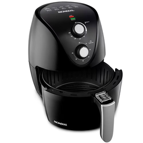 Fritadeira Elétrica Sem Óleo Air Fryer Mondial New Pratic AF31 3,5 L – Preto