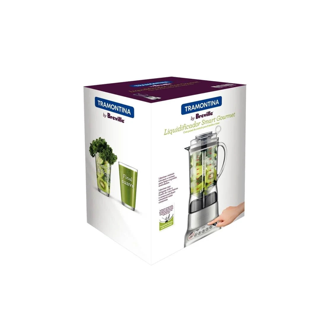 Liquidificador Tramontina by Breville Smart Gourmet 1200 W 1,5 L 127 V