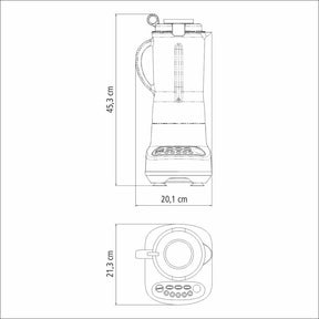 Liquidificador Tramontina by Breville Smart Gourmet 1200 W 1,5 L 127 V